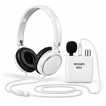 IROGER MAX Multifunction Hearing Amplifier - 2.4 GHz TX Ready, Bluetooth & EQ