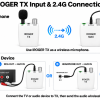 IROGER TX 2.4 GHz Wireless Microphone & TV Audio Transmitter for IROGER MAX