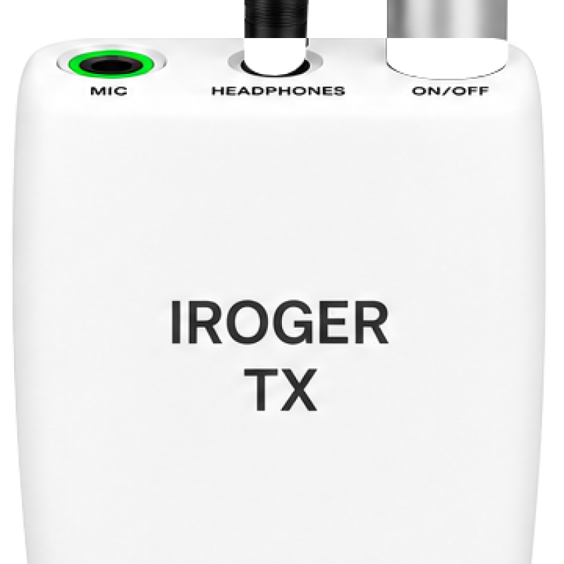 IROGER TX 2.4 GHz Wireless Microphone & TV Audio Transmitter for IROGER MAX
