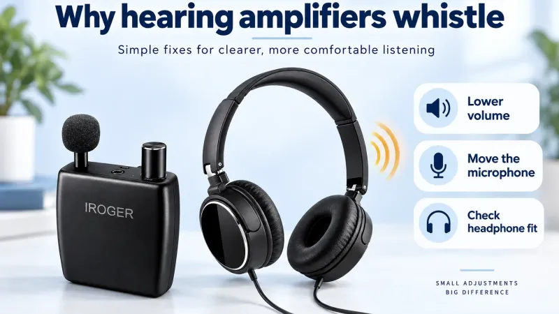 Why Is My Hearing Amplifier Whistling? Causes and Fixes