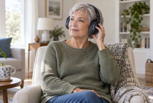 Getting comfortable with a new listening device