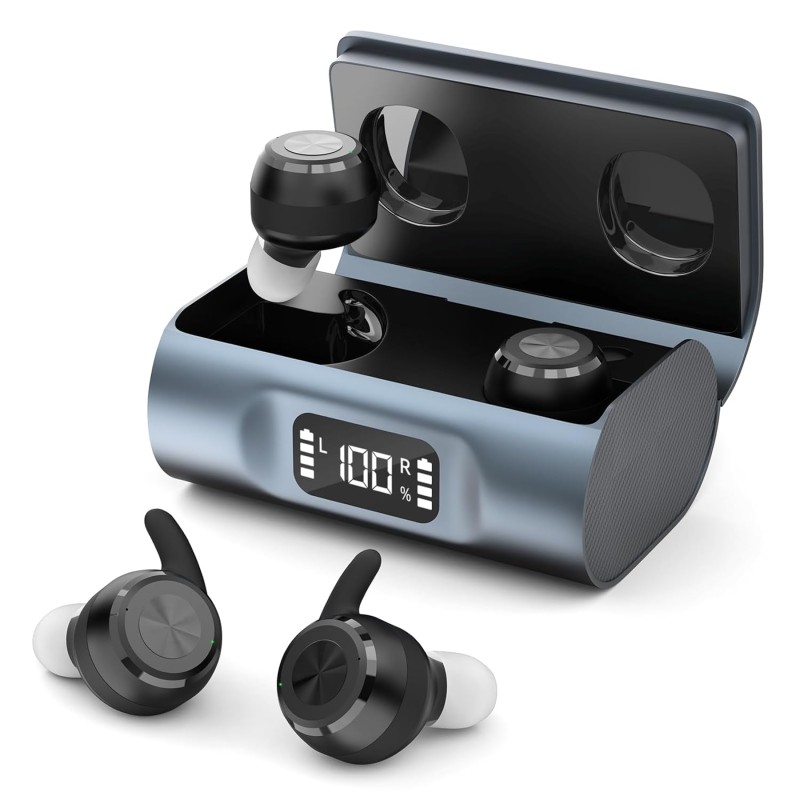 TWS Hearing Aid – Rechargeable, Noise Cancelling & Smart Control TWS Hearing Aid – Rechargeable, Noise Cancelling & Smart Control